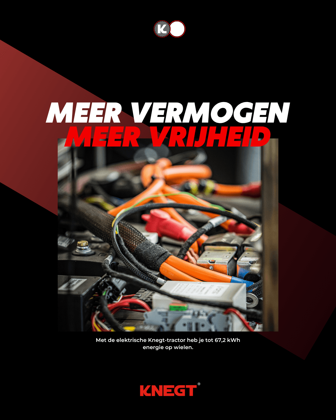Altijd stroom, waar je ook bent: de elektrische Knegt-tractor als mobiele energiehub