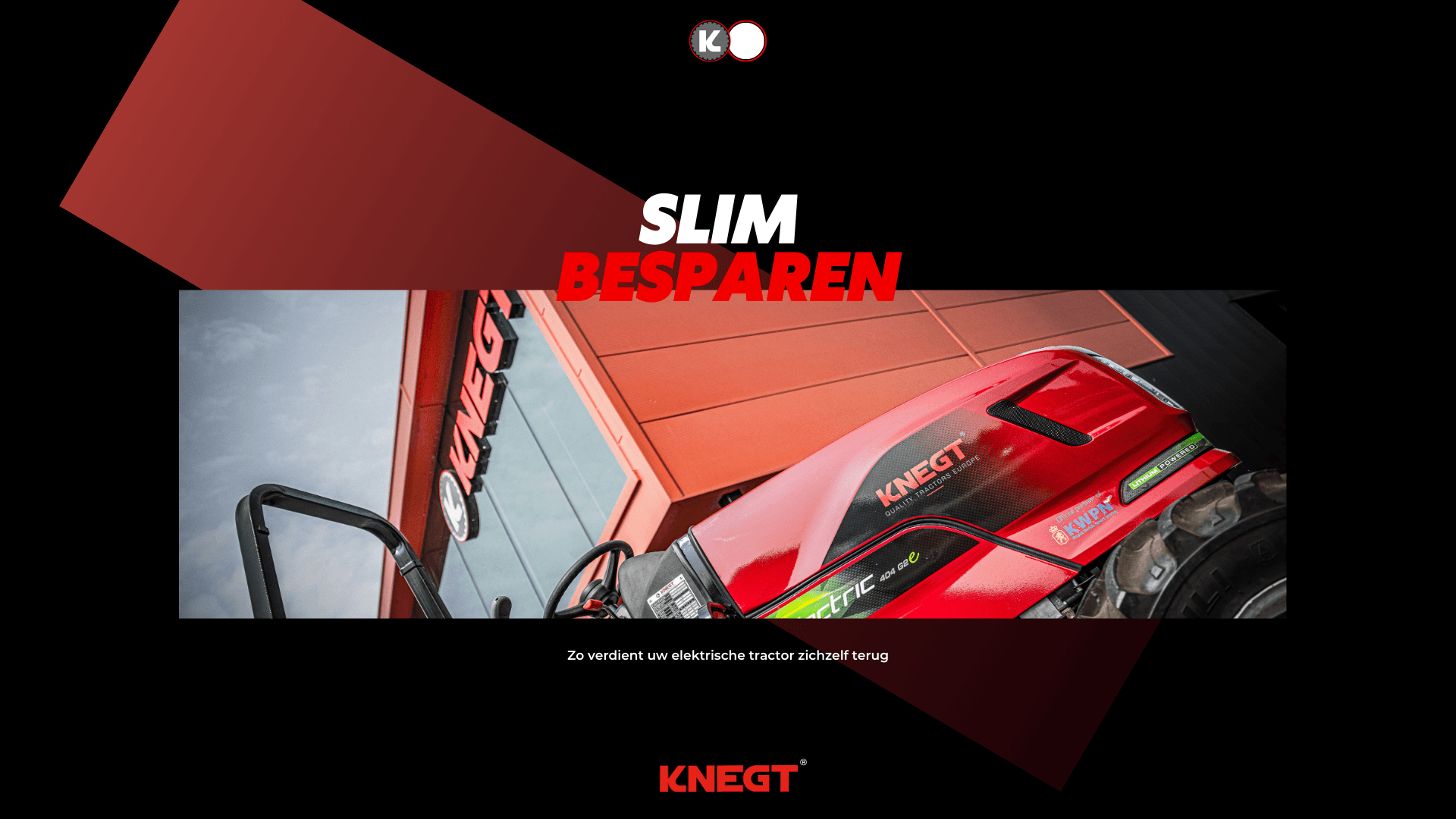 Driving electric with subsidies: how your Knegt tractor pays for itself