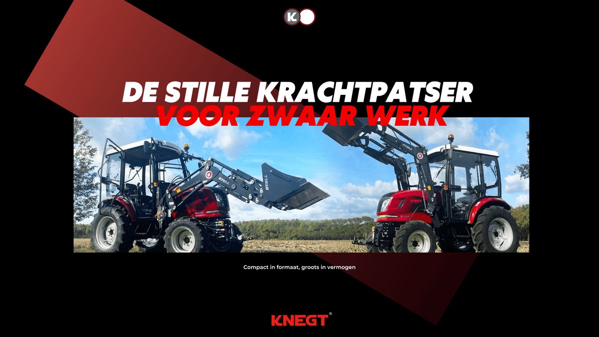 Power for heavy work: impressive torque and manoeuvrability in the yard